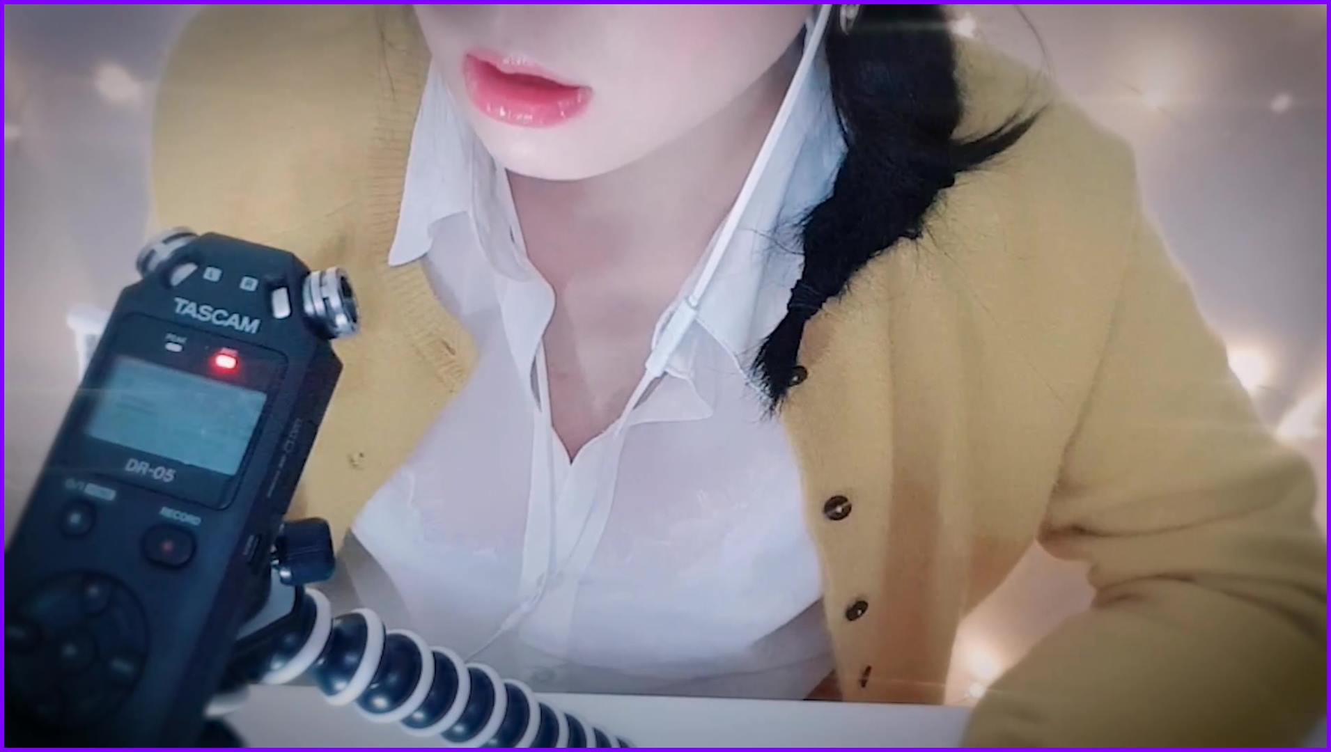 [ASMR]입소리~♥사탕먹으며입소리-WetMouthSounds-濡れた口の音-KoreanASMR